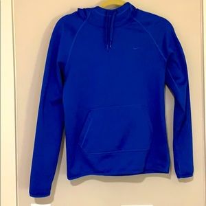 Blue Nike Therma-Fit Hoodie